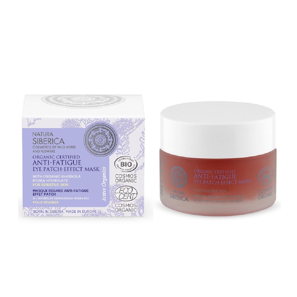 Natura Siberica Anti-Fatigue Efecto Mascarilla Para Piel Sensible 50Ml